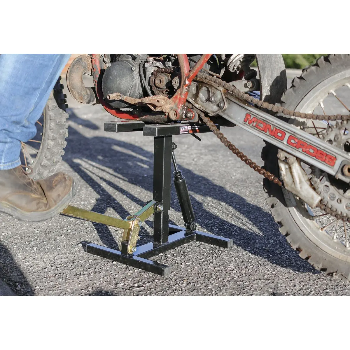 Sealey Quick Lift Off-Road/Trials Bike Stand - Image 3