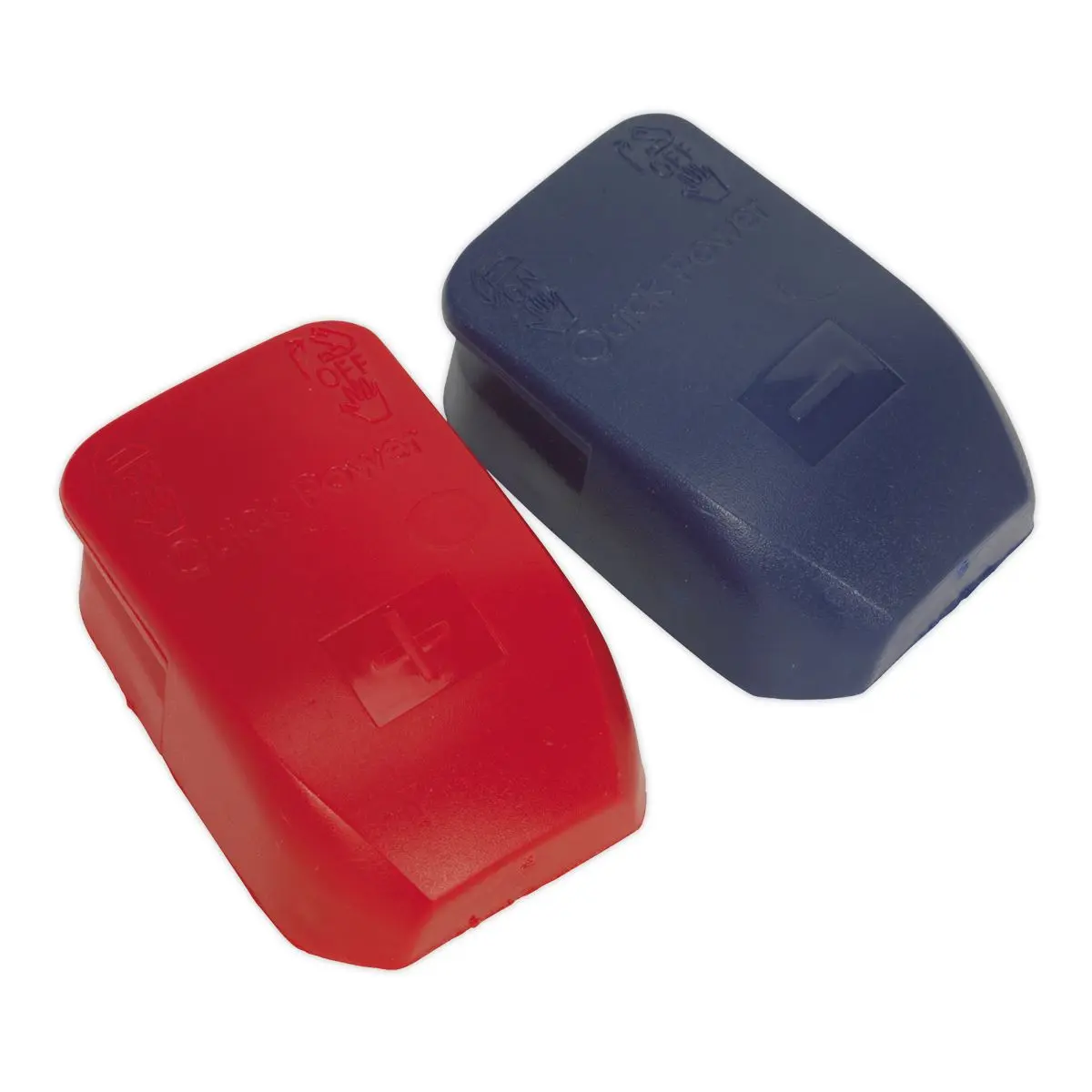 Sealey Quick Release Battery Clamps Positive-Negative Pair - Image 2