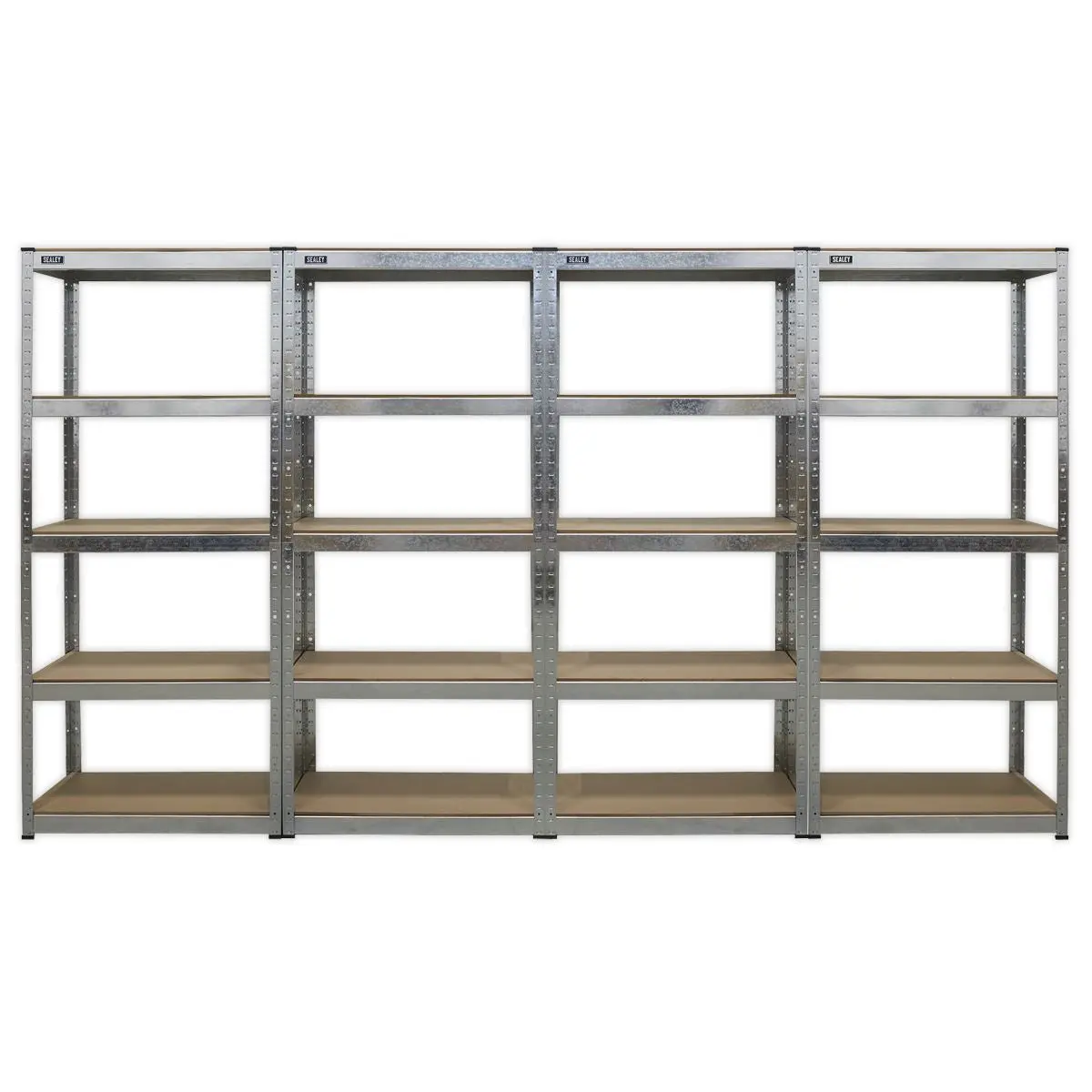 Sealey Racking Unit 5 Shelf 150kg Capacity Per Level - Set of 4