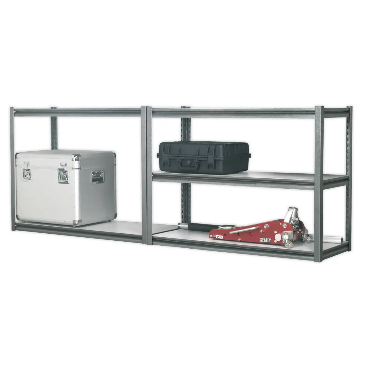 Sealey Racking Unit with 5 Shelves 600kg Capacity Per Level - Image 10