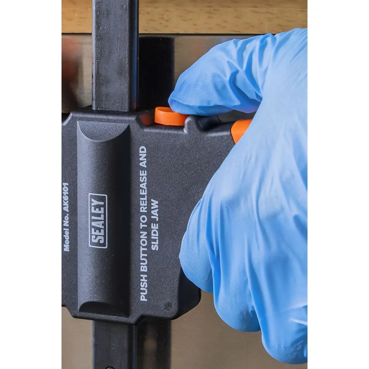 Sealey Ratchet Bar Clamp 150mm 4pc Set - Image 9