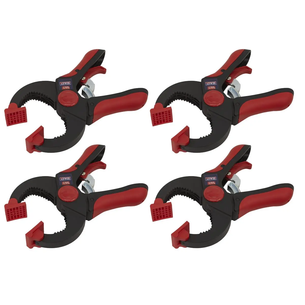 Sealey Ratchet Clamp 45mm 4pc Set