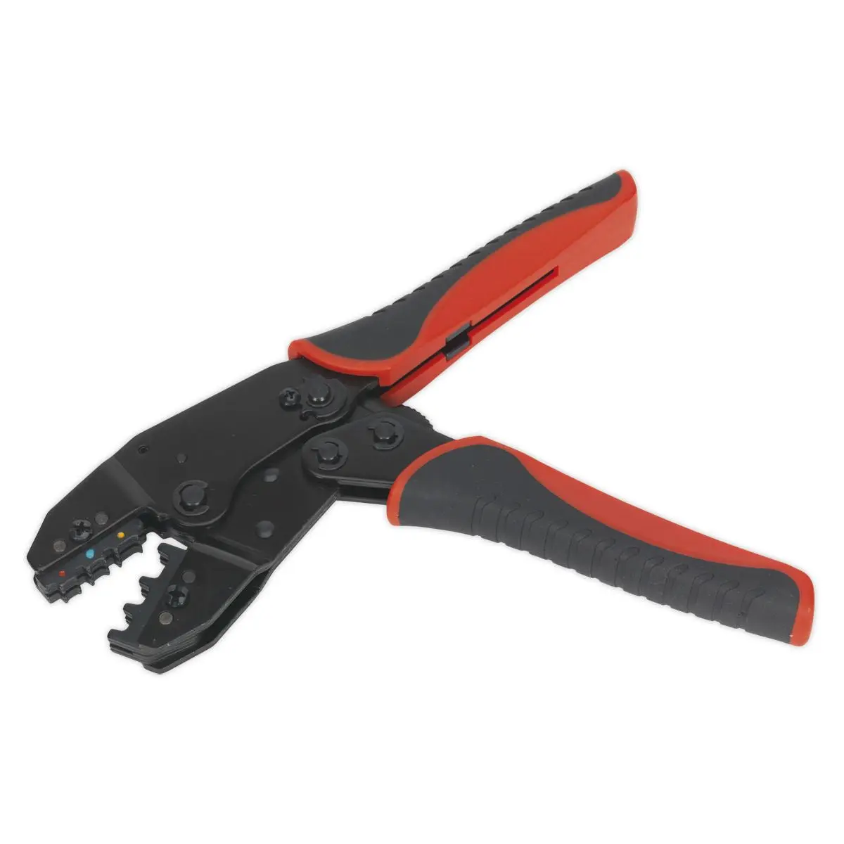 Sealey Ratchet Crimping Tool 0.5-6.0mm Insulated Terminals Electrical - Image 2