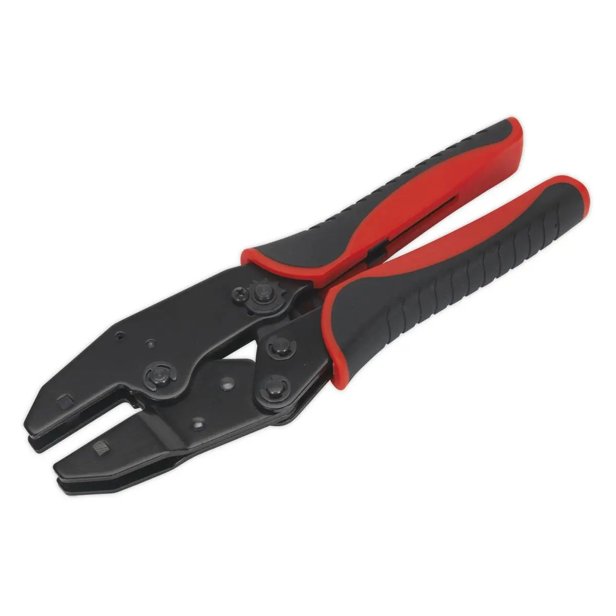 Sealey Ratchet Crimping Tool with Jaws and Storage Case - Image 2
