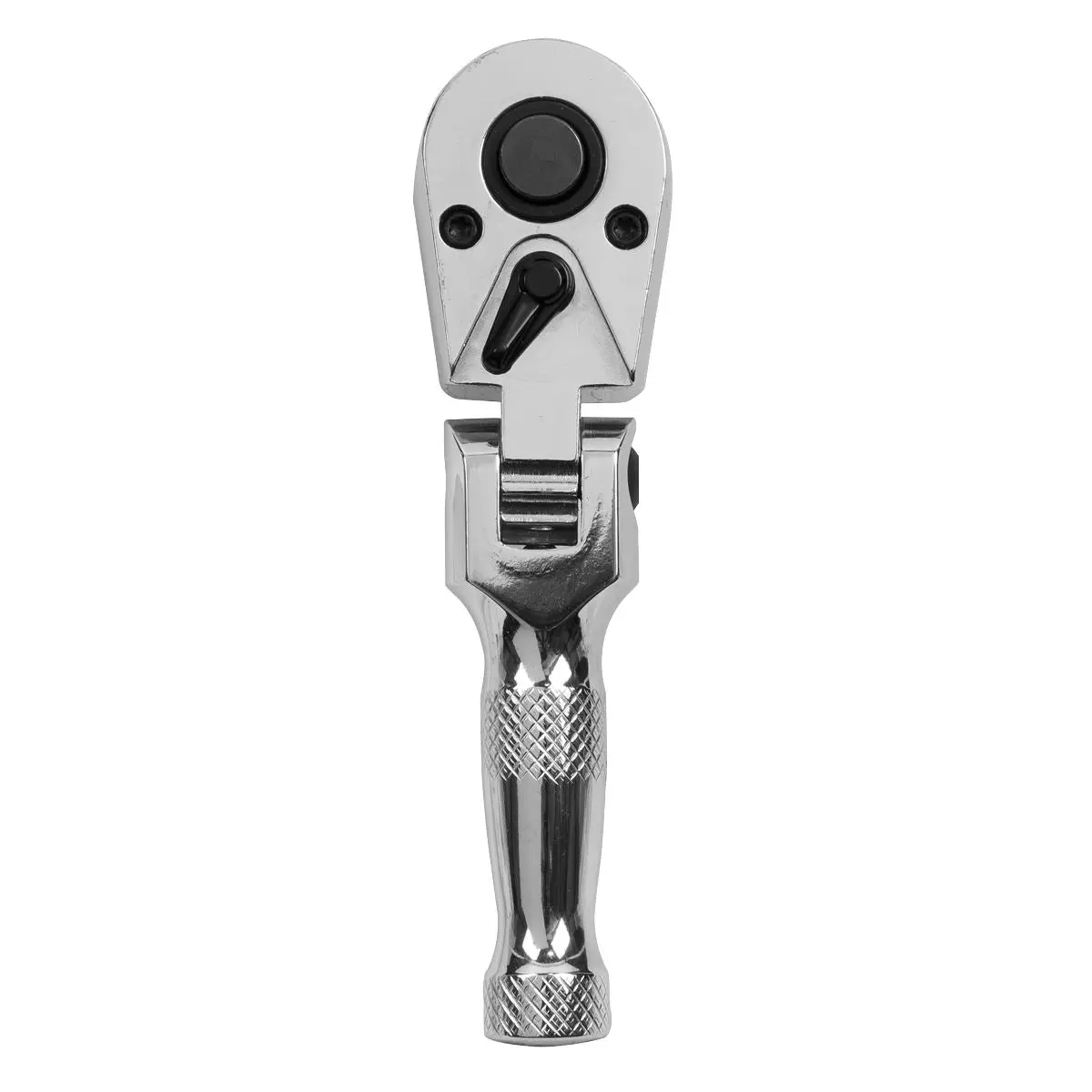Sealey Ratchet Handle Socket Wrench Flexi Head Stubby 3/8" Drive 72 Tooth - Image 4