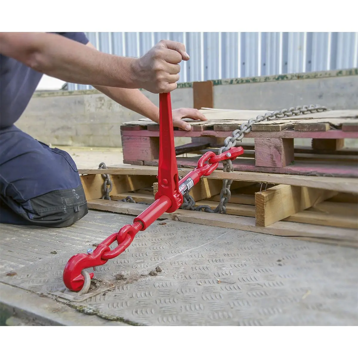 Sealey Ratchet Load Binder 9.5-12.7mm 4200kg Capacity - Image 2