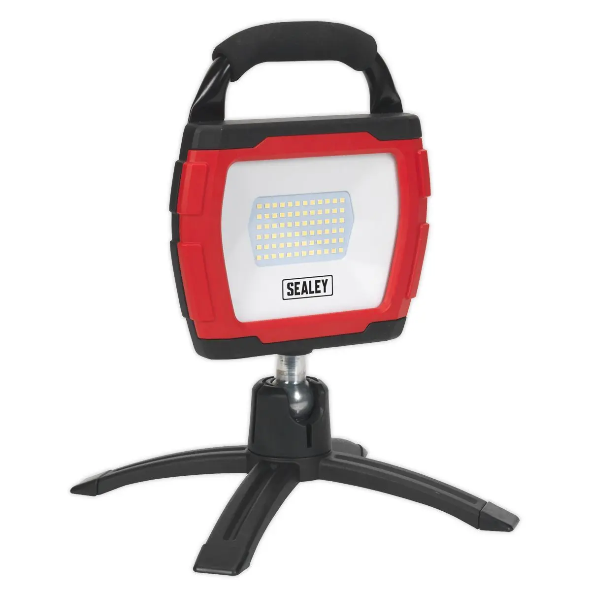 Sealey Rechargeable 360° Floodlight 36W SMD LED Portable Red Lithium-ion
