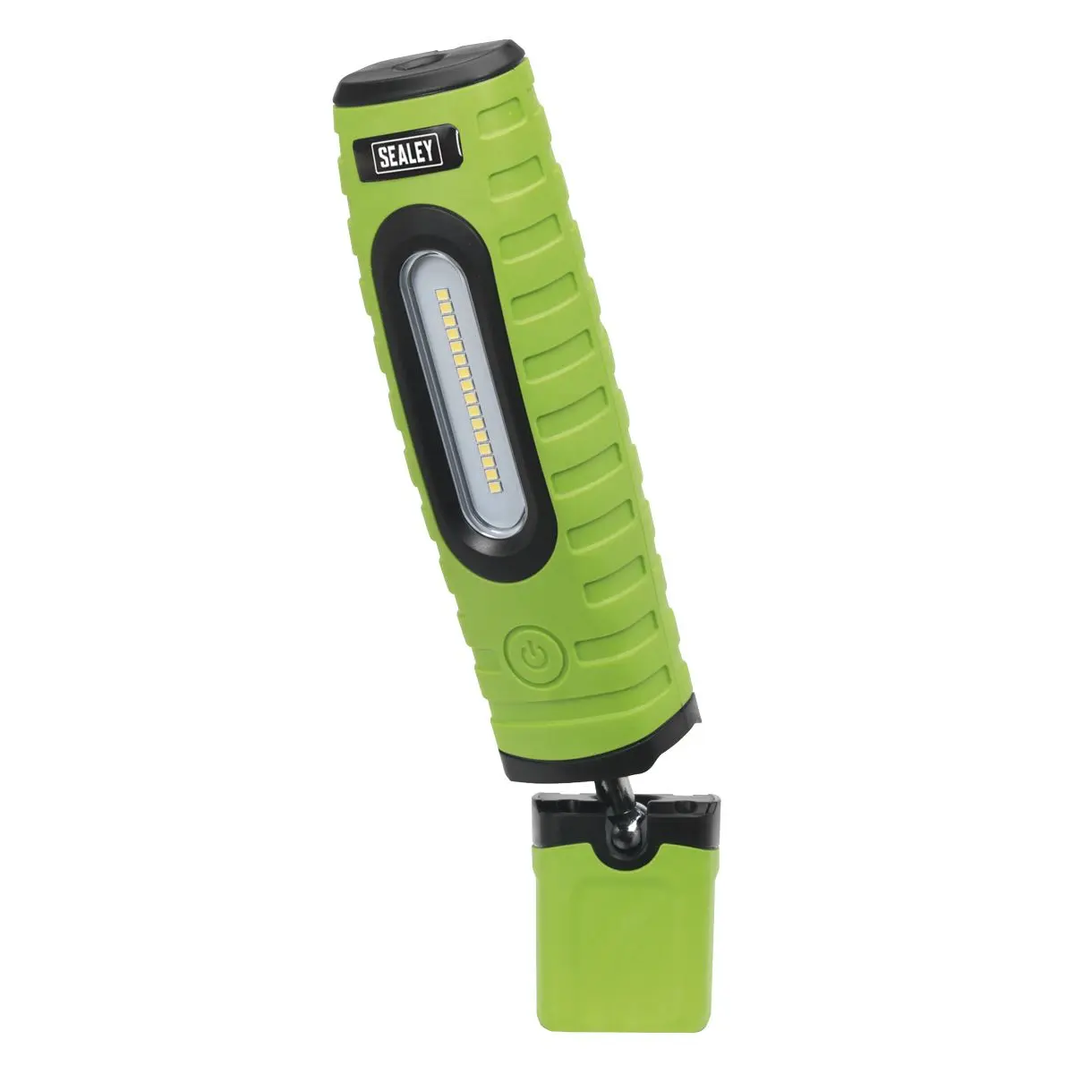 Sealey Rechargeable 360° Inspection Light 10W & 3W SMD LED Green 2 x Lithium-ion - Image 4