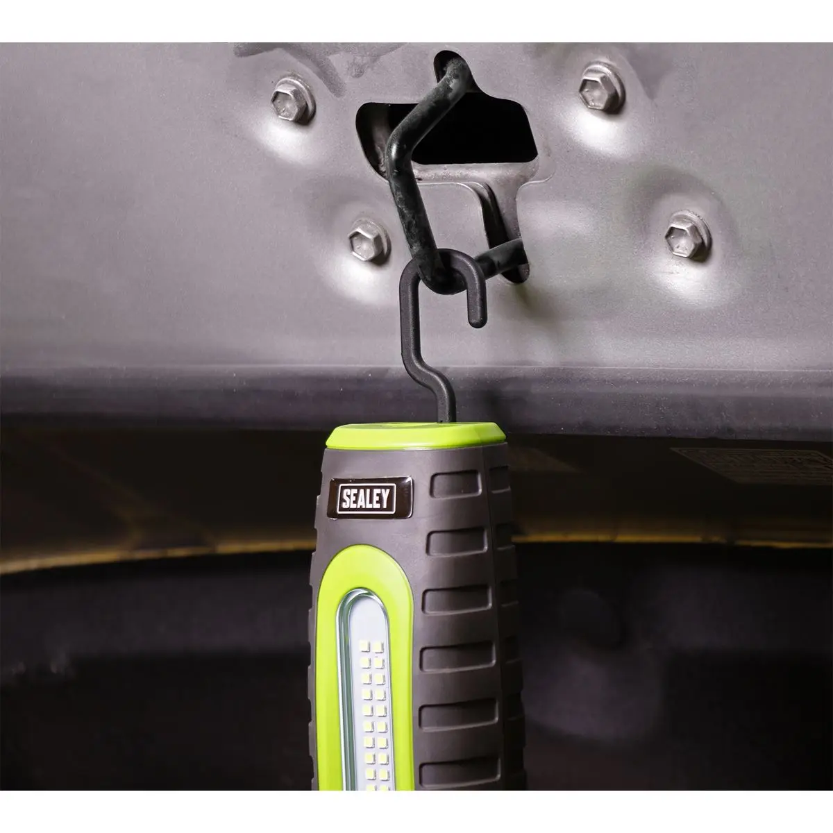 Sealey Rechargeable 360° Inspection Lamp 24 SMD LED + 3W LED Green 1000 Lumens - Image 10