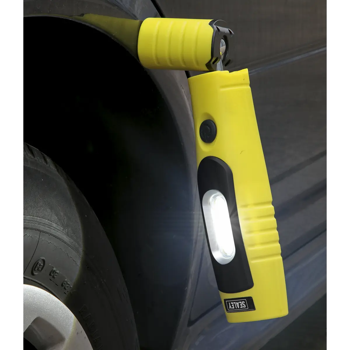 Sealey Rechargeable 360° Inspection Light 4W & 3W SMD LED - Yellow - Image 17