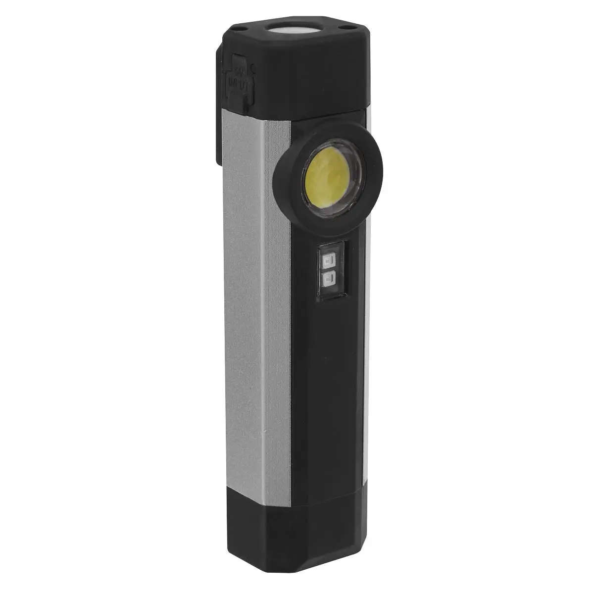 Sealey Rechargeable Aluminium Pocket Light with UV 3W COB + 1 SMD 220 Lumens