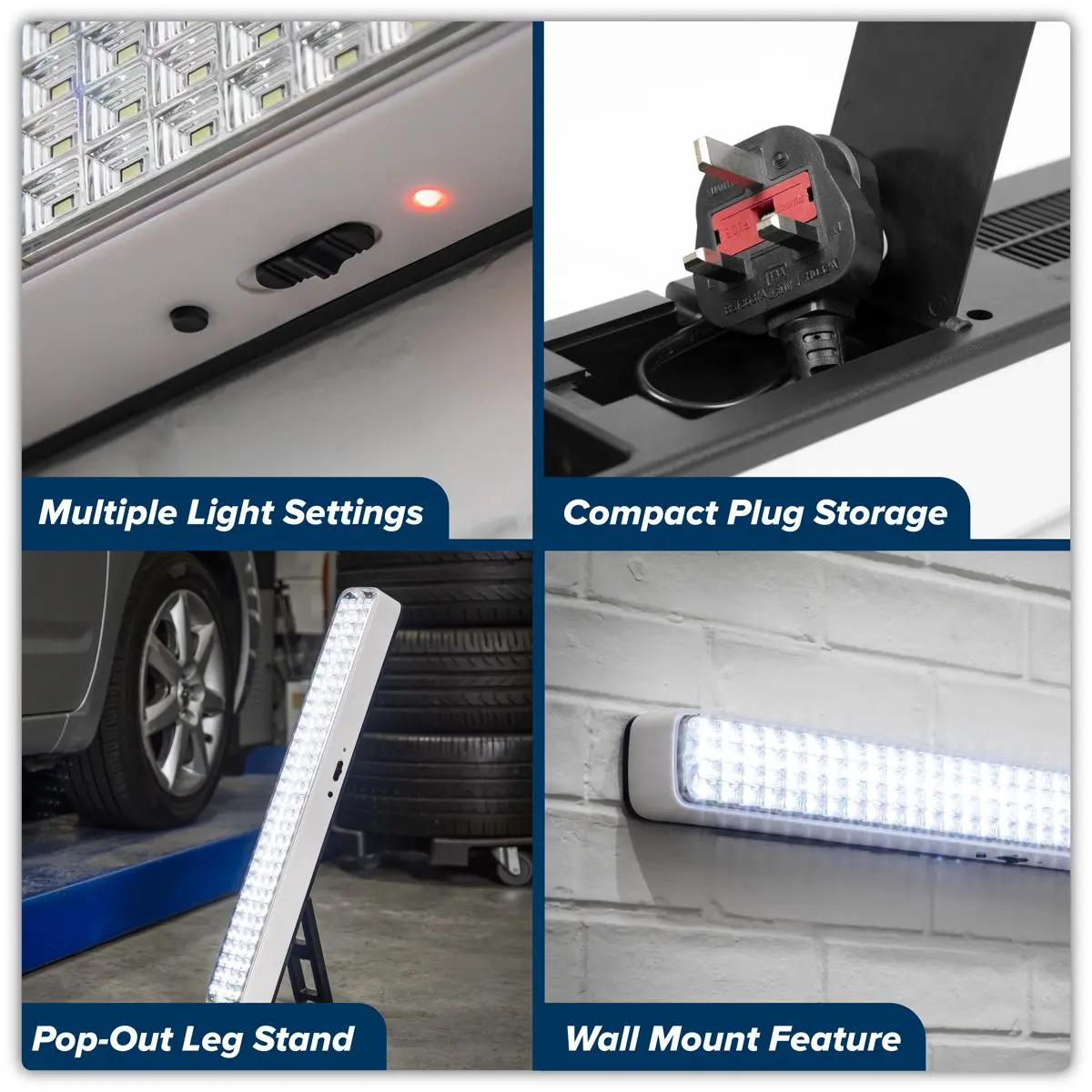 Sealey Rechargeable Emergency Floodlight 5W SMD LED - Image 13