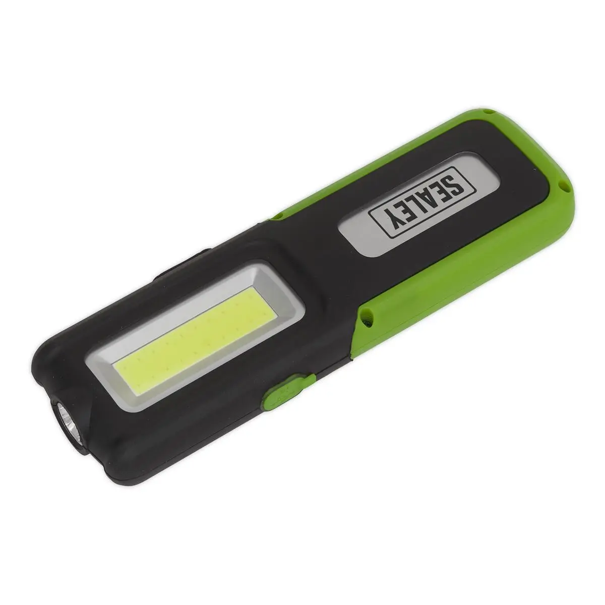 Sealey Rechargeable Inspection Light 5W COB & 3W SMD LED with Power Bank - Green - Image 5