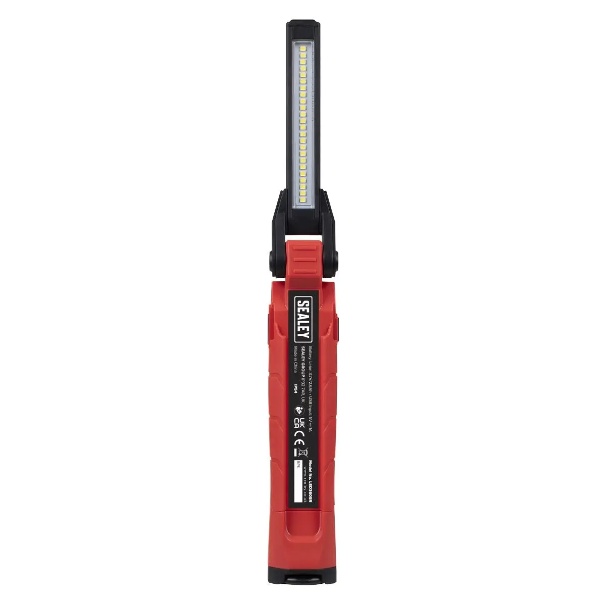 Sealey Rechargeable 360° Inspection Light 10W & 2 x 4W SMD LED Red - Image 8