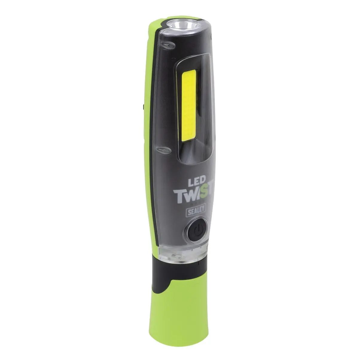 Sealey Rechargeable LED Twist® Inspection Light 20W COB + 3W SMD, 3000lm, Magnetic Base & Power Bank