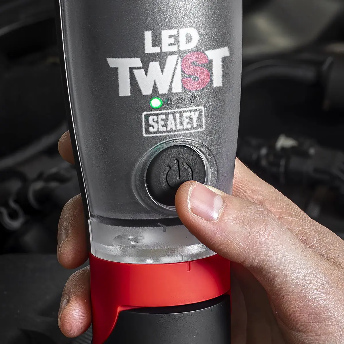 Sealey Rechargeable LED Twist® Inspection Light 20W COB & 3W SMD, 3000lm, Magnetic Base & Power Bank - Image 15
