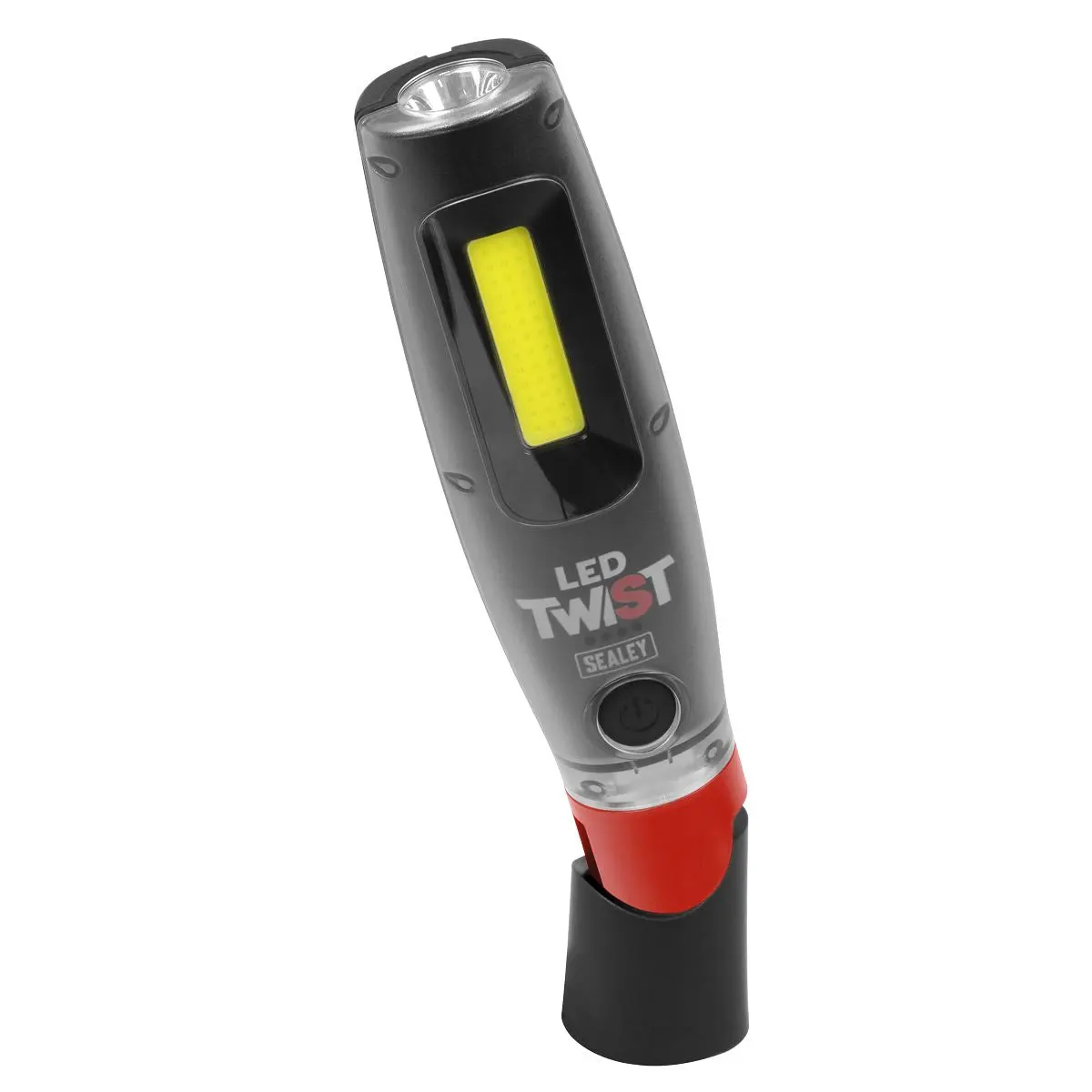 Sealey Rechargeable LED Twist® Inspection Light 20W COB & 3W SMD, 3000lm, Magnetic Base & Power Bank - Image 2
