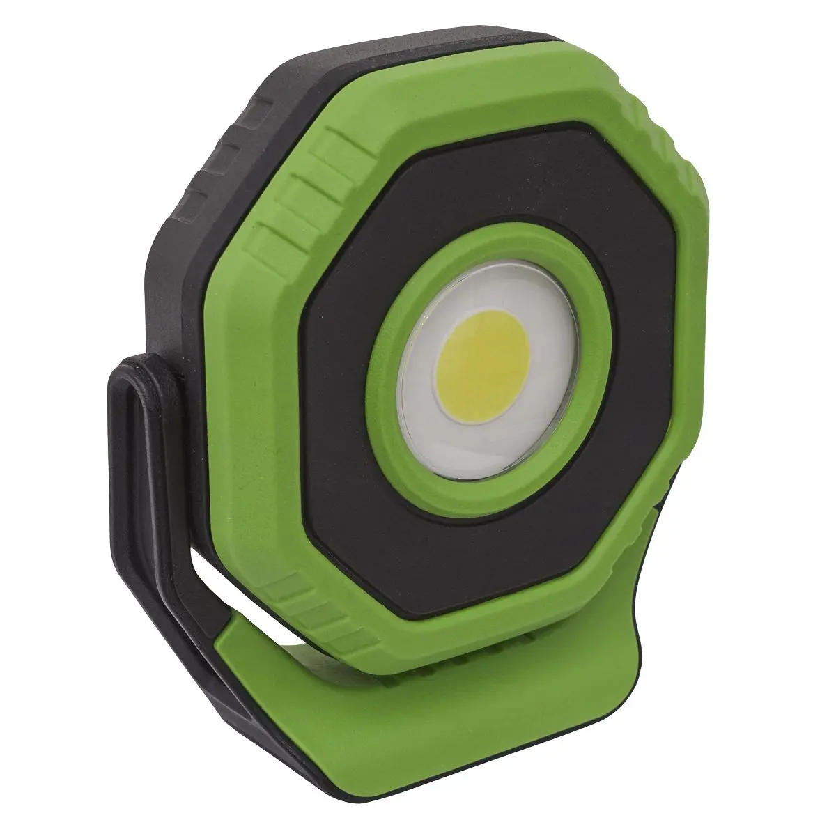 Sealey Rechargeable Pocket Floodlight with Magnet 360° 14W COB LED - Green - Image 7