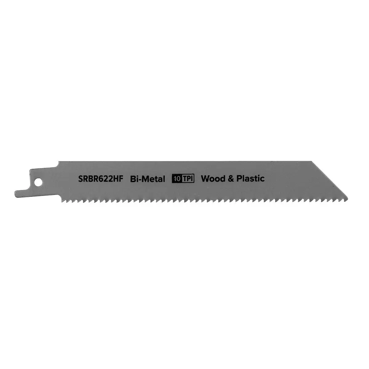 Sealey Reciprocating Saw Blade Wood & Plastics 150mm 10tpi - Pack of 5 - Image 4