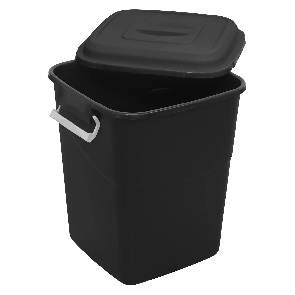 Sealey Refuse/Storage Bin 50L - Black - Image 4