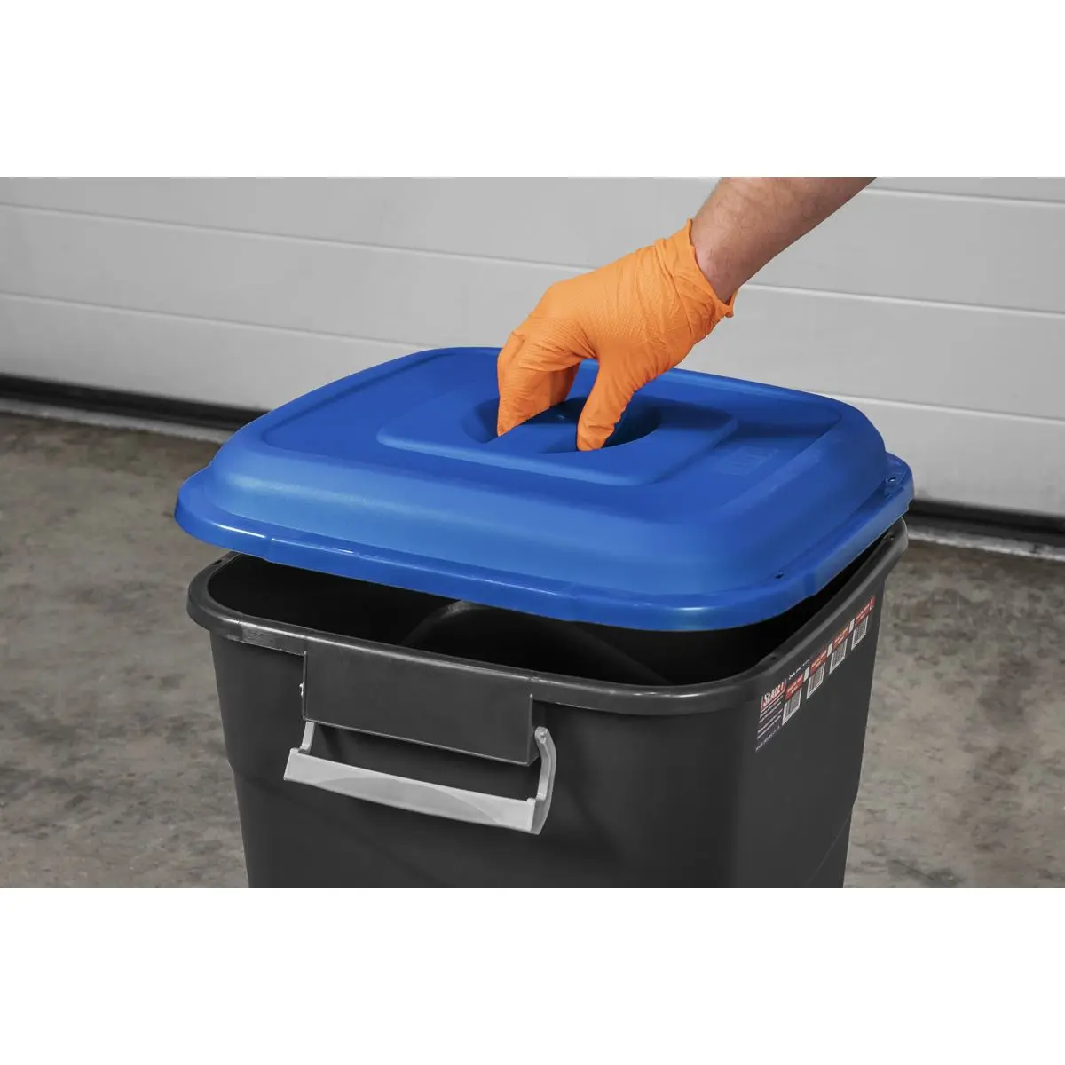 Sealey Refuse/Storage Bin 95L - Blue - Image 7
