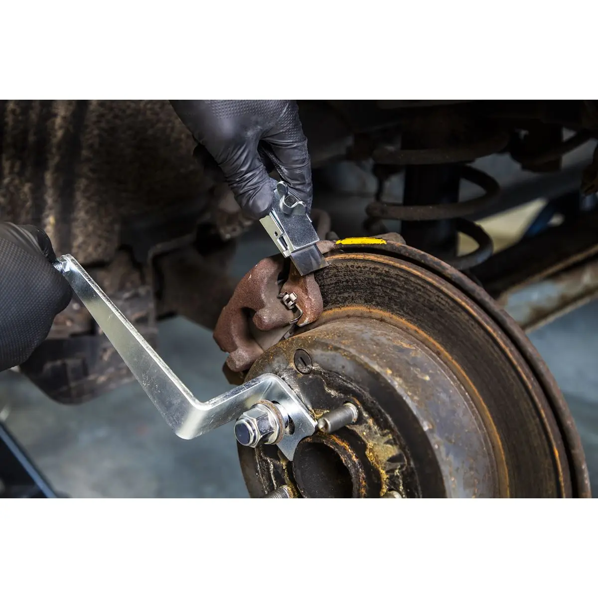 Sealey Remover Brake Disc Lip Set - Image 4