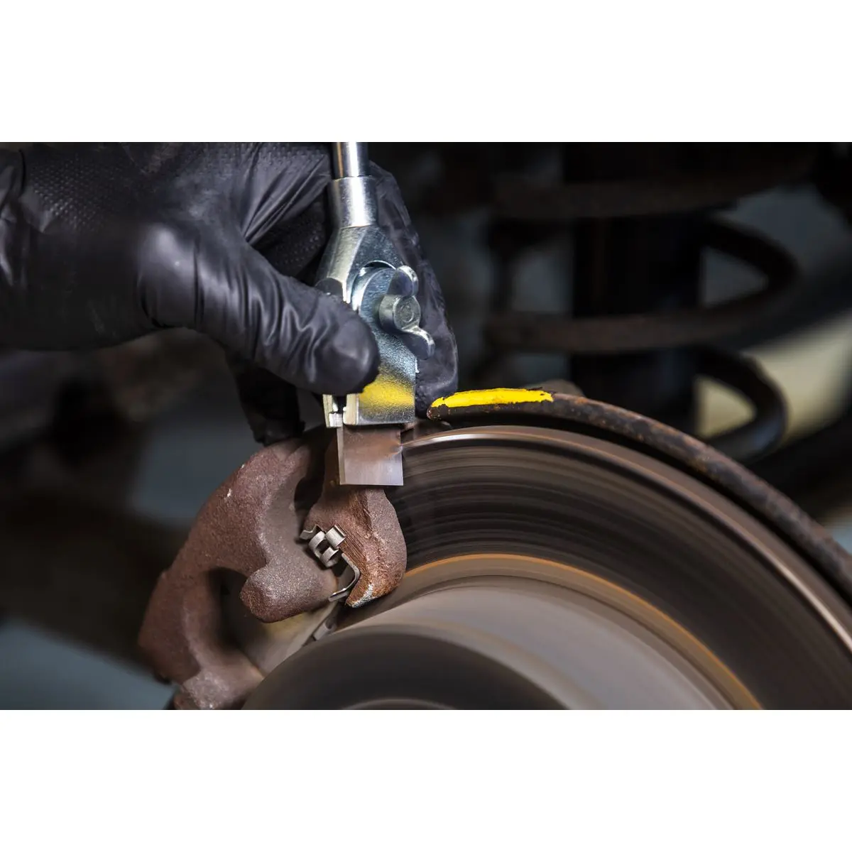 Sealey Remover Brake Disc Lip Set - Image 5