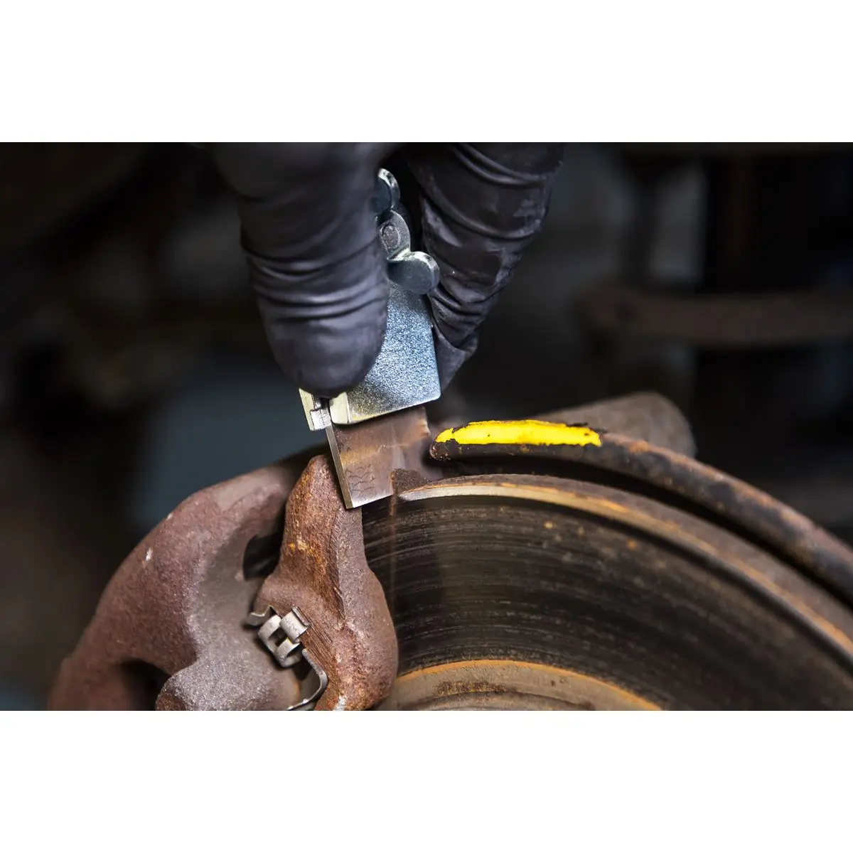 Sealey Remover Brake Disc Lip Set - Image 6
