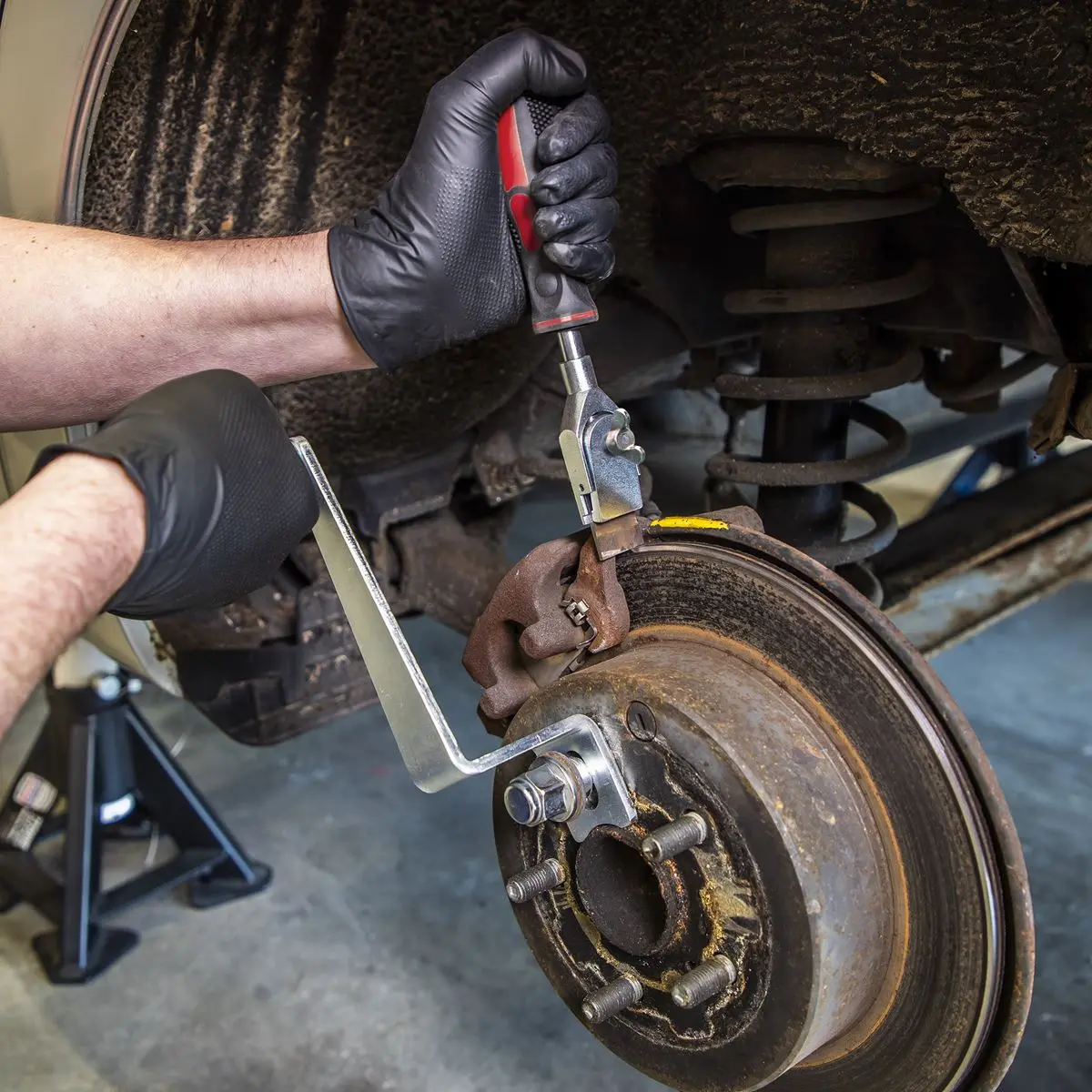Sealey Remover Brake Disc Lip Set - Image 7