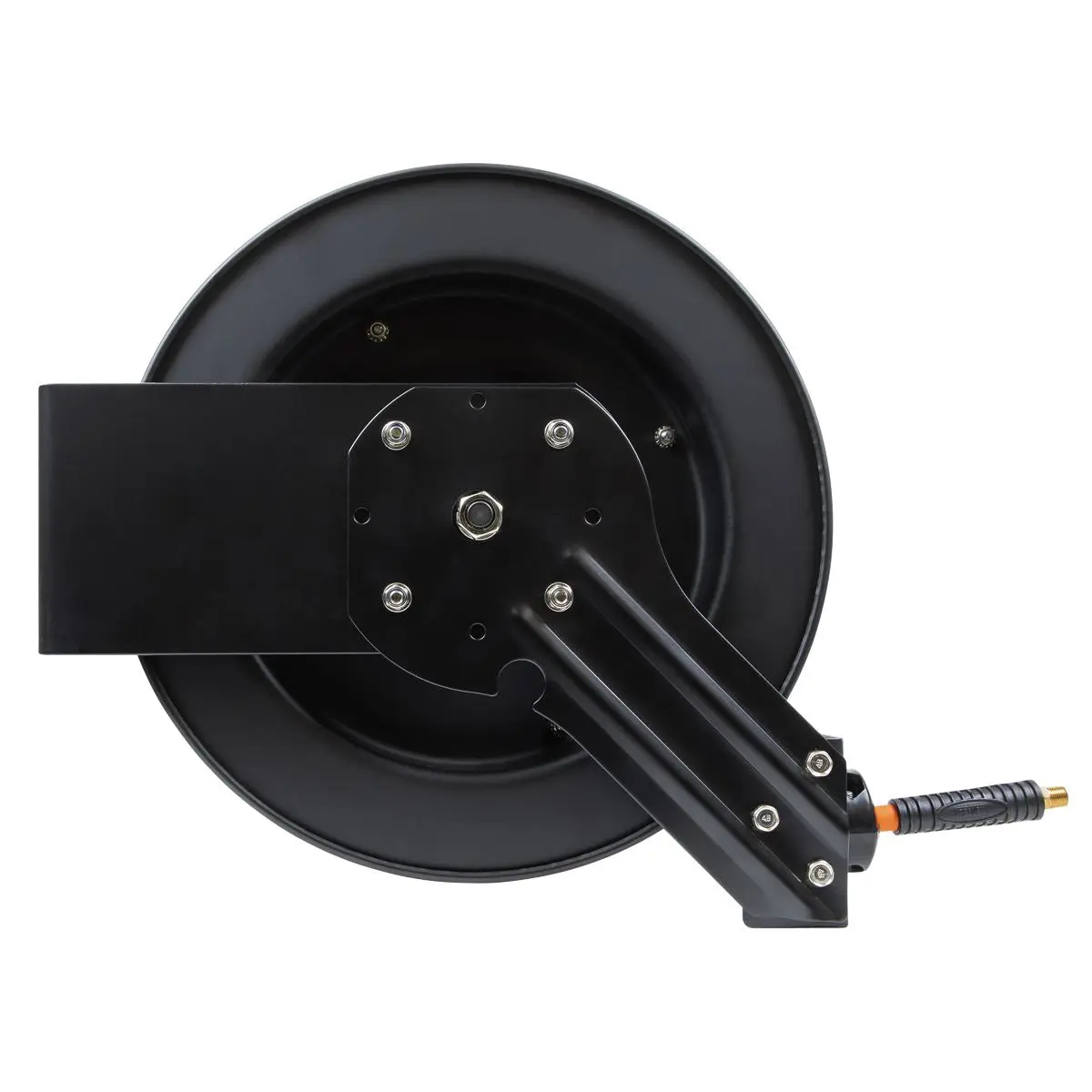 Sealey Retractable Metal Reel 15m Ø10mm ID High-Visibility Hybrid Air Hose - Image 3