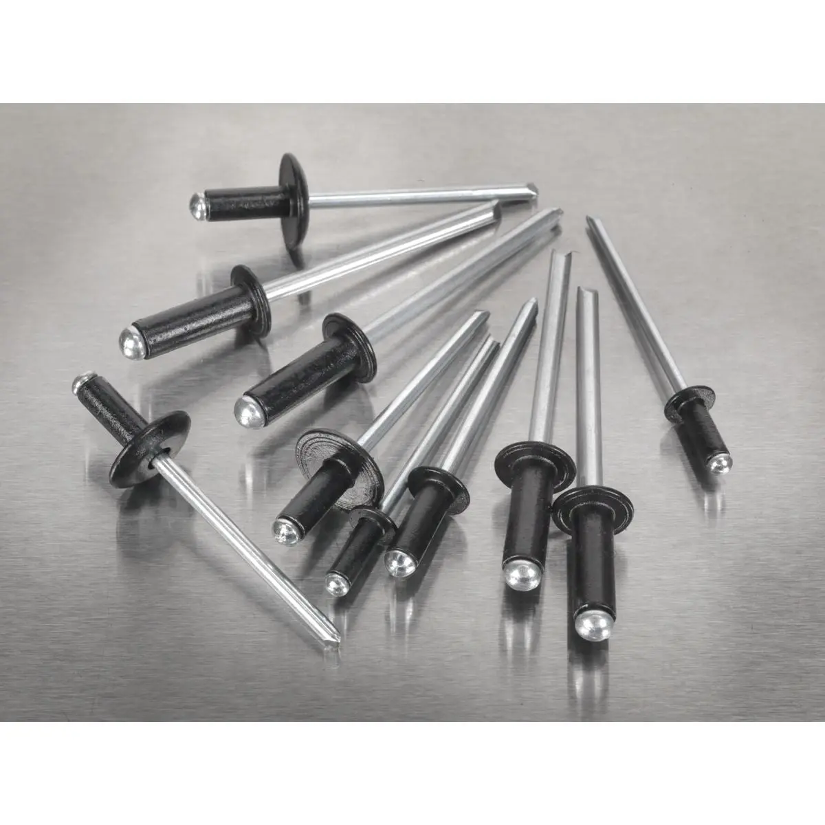 Sealey Rivet Assortment 200pc Black Anodised - Image 4