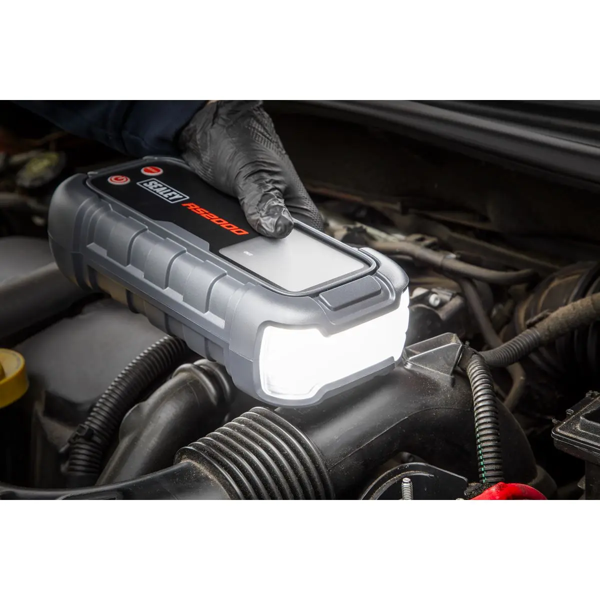 Sealey 12V Jump Starter Power Pack RoadStart 2000A Engine Petrol Diesel - Image 13