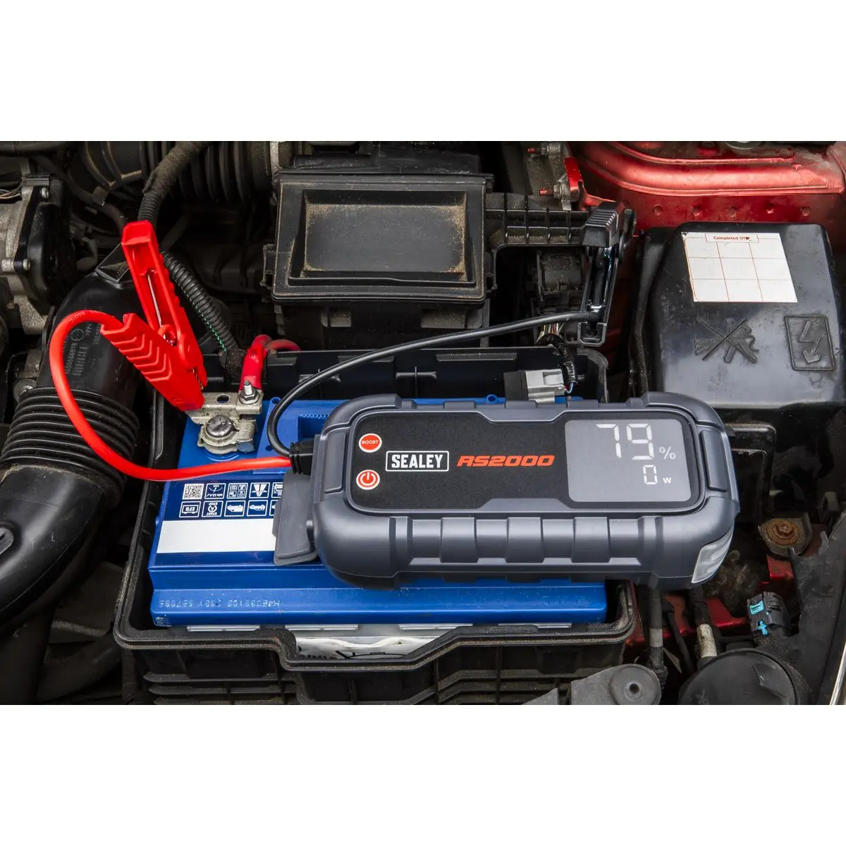 Sealey 12V Jump Starter Power Pack RoadStart 2000A Engine Petrol Diesel - Image 7
