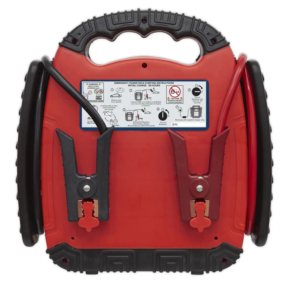 Sealey RoadStart® Emergency Power Pack 12V 900 Peak Amps - Image 2
