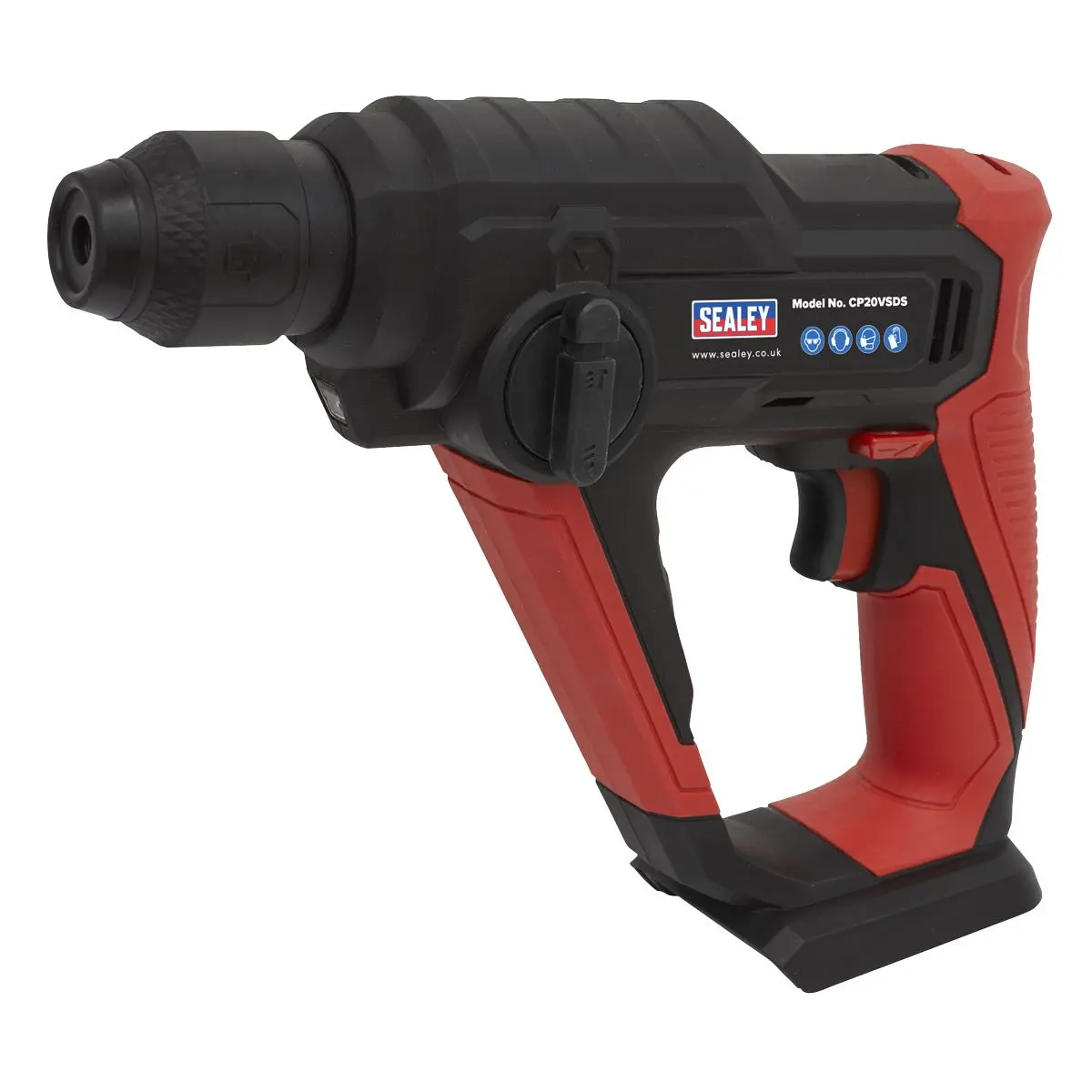 Sealey Rotary Hammer Drill 20V SDS Plus Body Only CP20V Series - Image 2