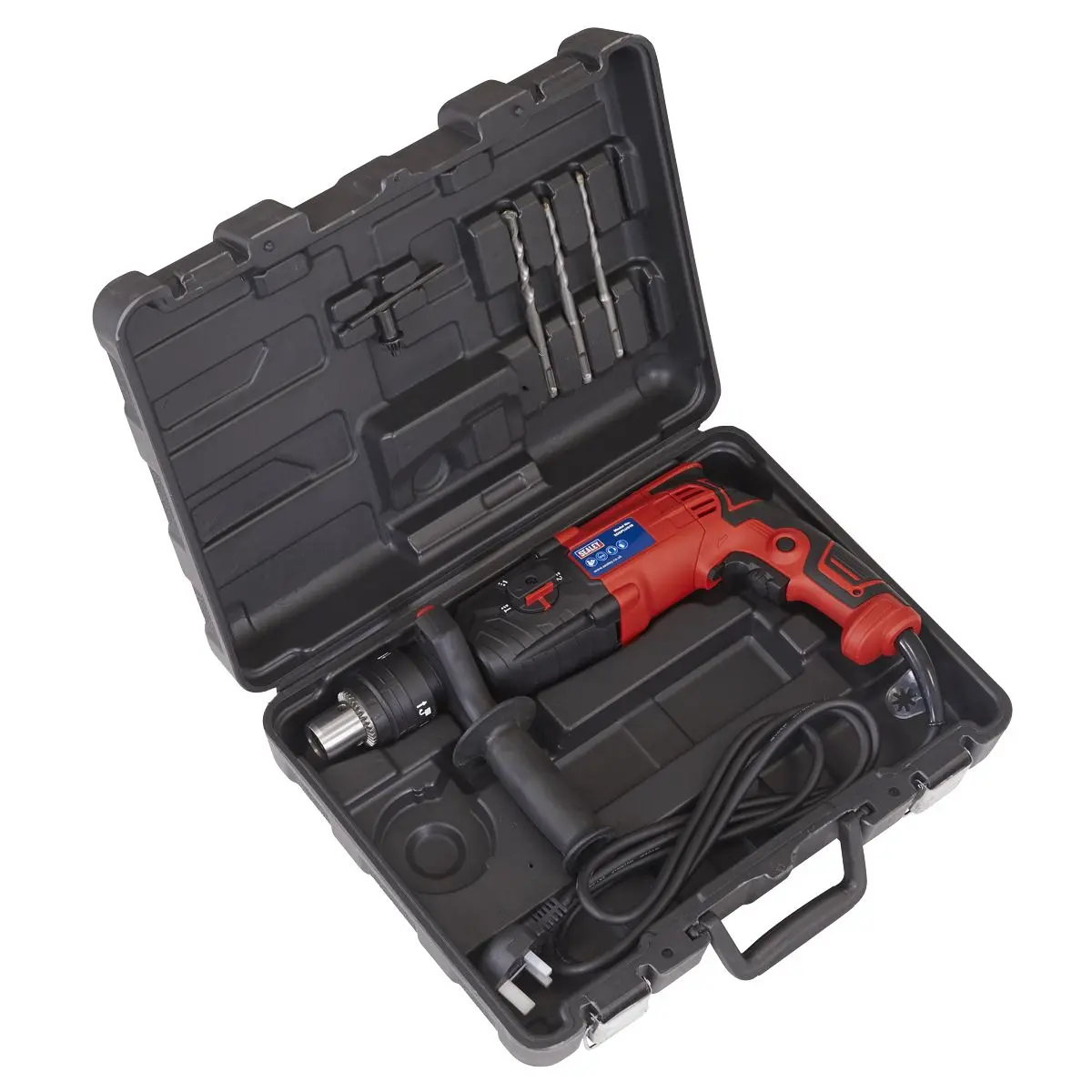 Sealey Rotary Hammer Drill SDS Plus Ø18mm 750W/230V - Image 6