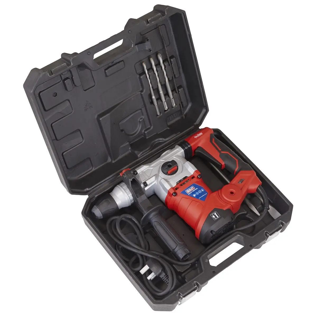 Sealey Rotary Hammer Drill SDS Plus Ø32mm 1500W/230V - Image 7