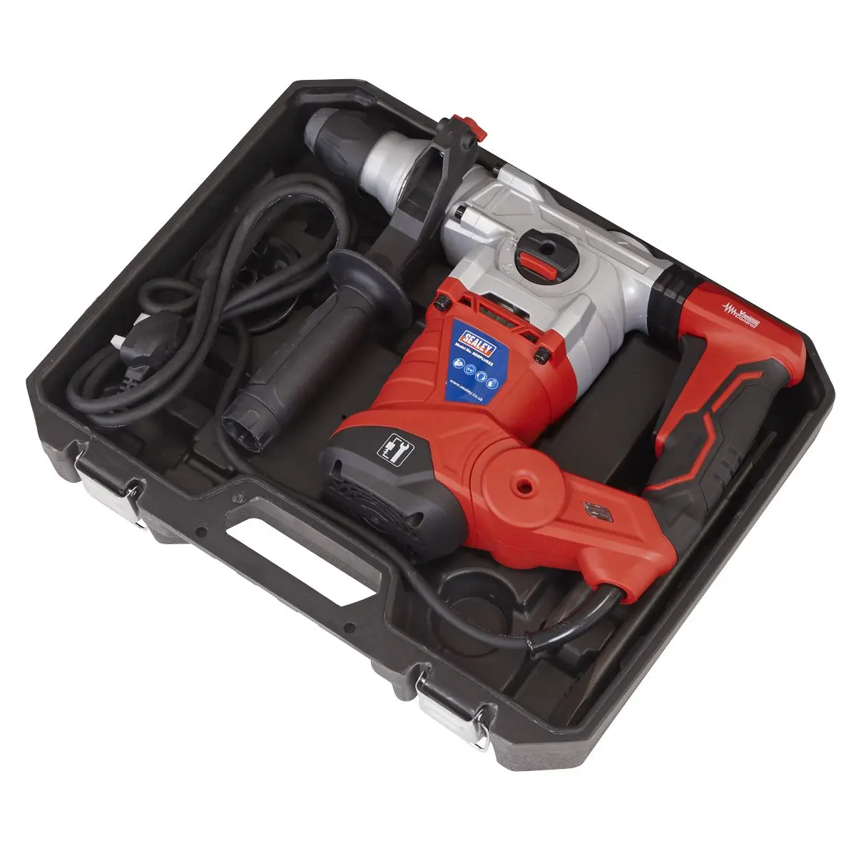 Sealey Rotary Hammer Drill SDS Plus Ø32mm 1500W/230V - Image 9