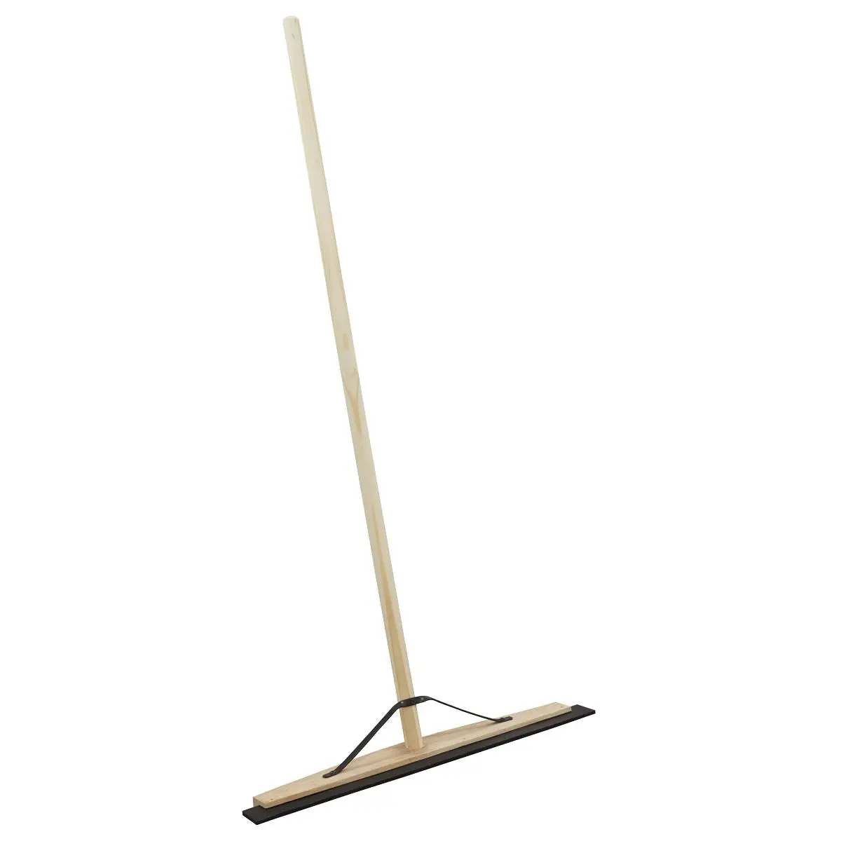 Sealey Rubber Floor Squeegee 24"(600mm) with Wooden Handle - Image 3