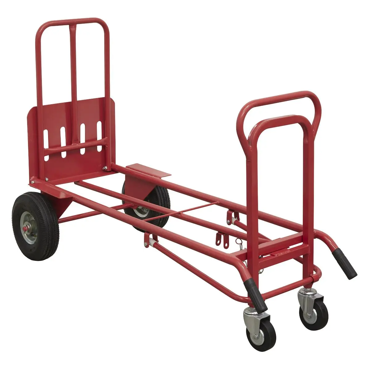 Sealey 3-in-1 Sack Truck with Pneumatic Tyres 250kg Capacity - Image 7