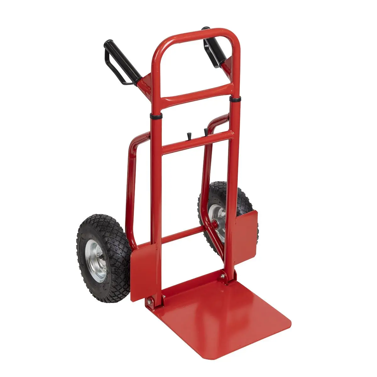 Sealey Folding Sack Truck with Pneumatic Tyres 200kg Capacity - Image 12