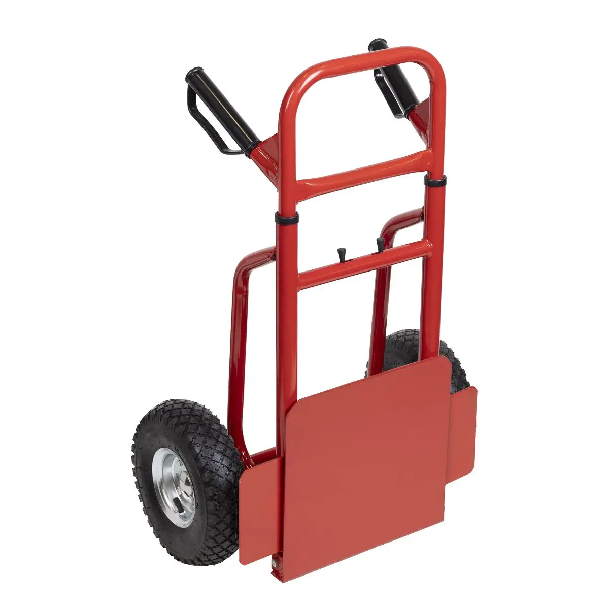 Sealey Folding Sack Truck with Pneumatic Tyres 200kg Capacity - Image 8