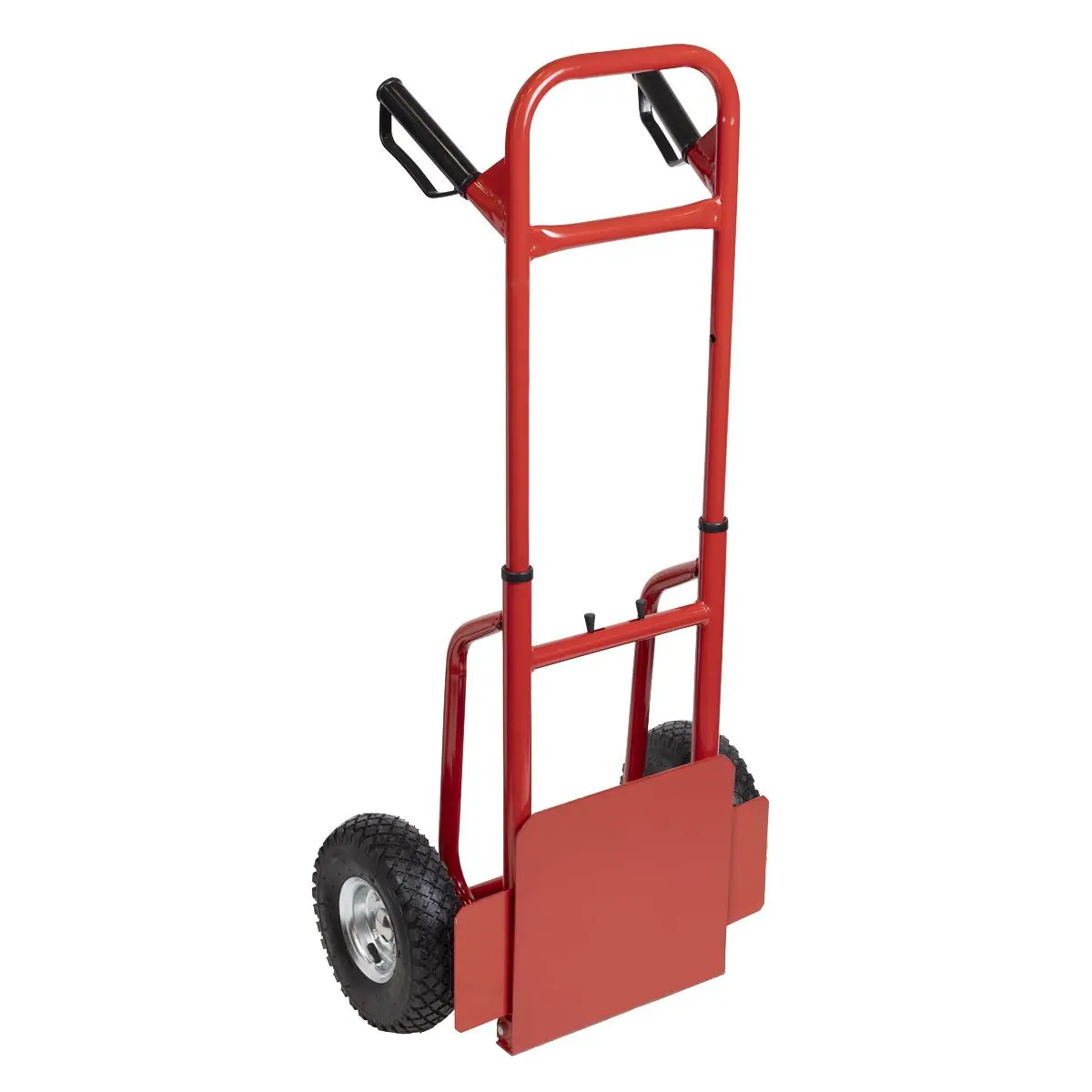 Sealey Folding Sack Truck with Pneumatic Tyres 200kg Capacity - Image 9