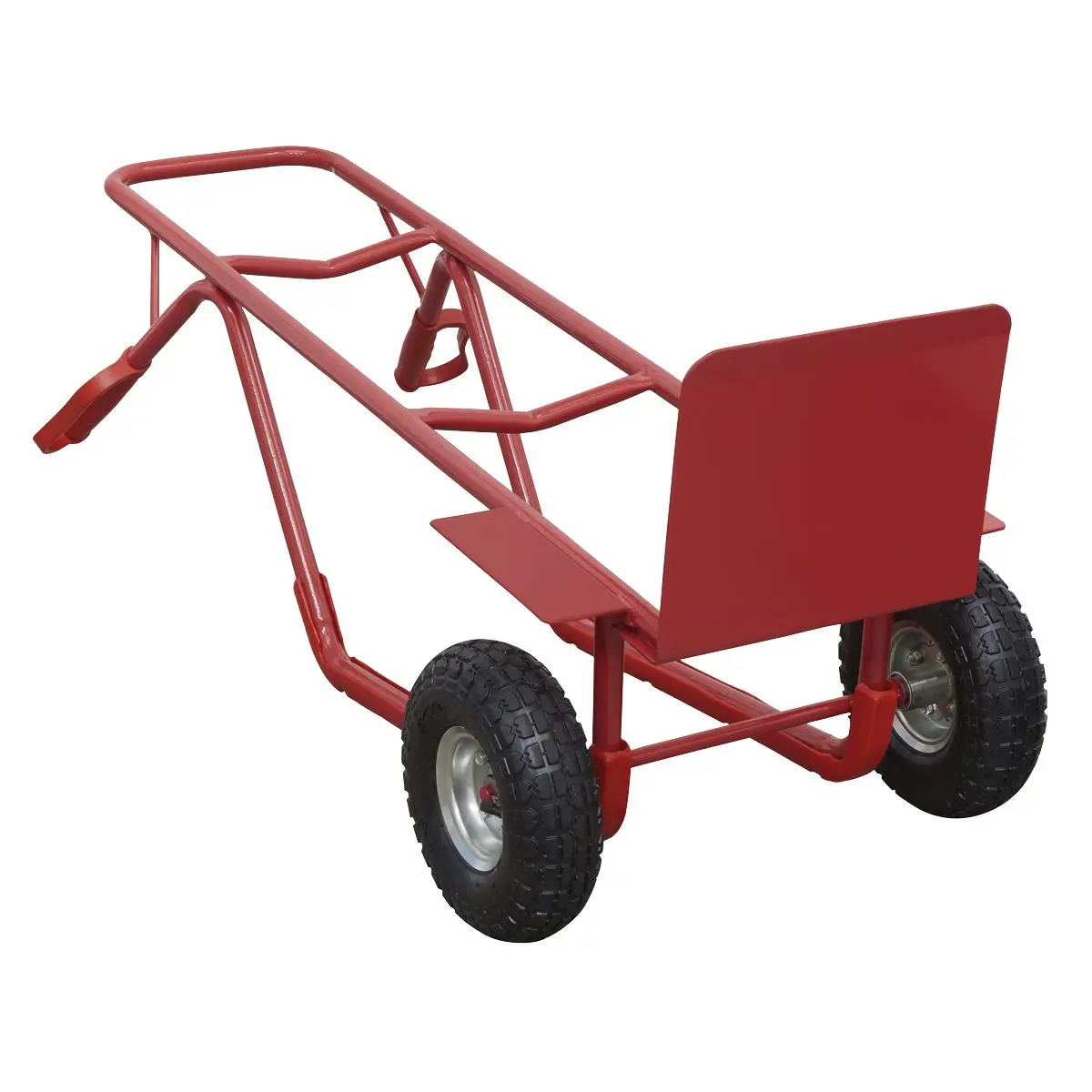 Sealey Sack Truck with Pneumatic Tyres 300kg Capacity - Image 3