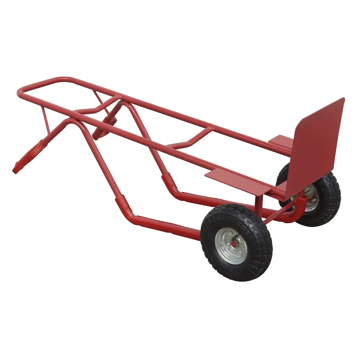 Sealey Sack Truck with Pneumatic Tyres 300kg Capacity - Image 4
