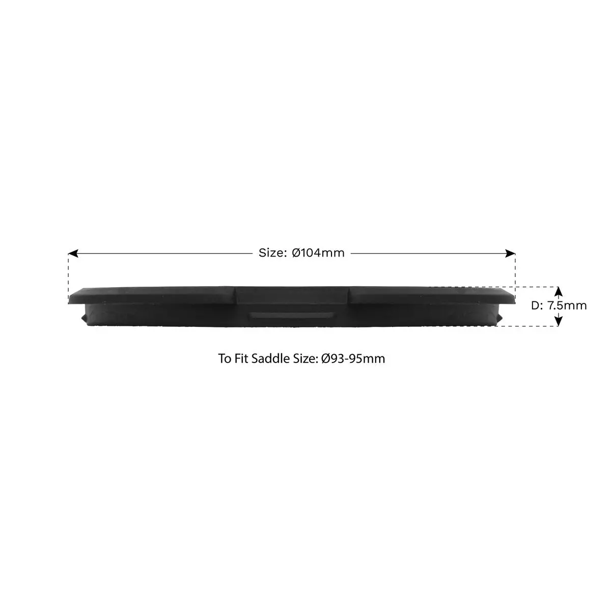 Sealey Safety Rubber Jack Pad - Type B - Image 3