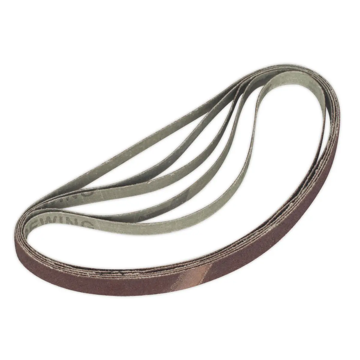 Sealey Sanding Belt 12mm x 456mm Pack of 5 Belts - Image 4