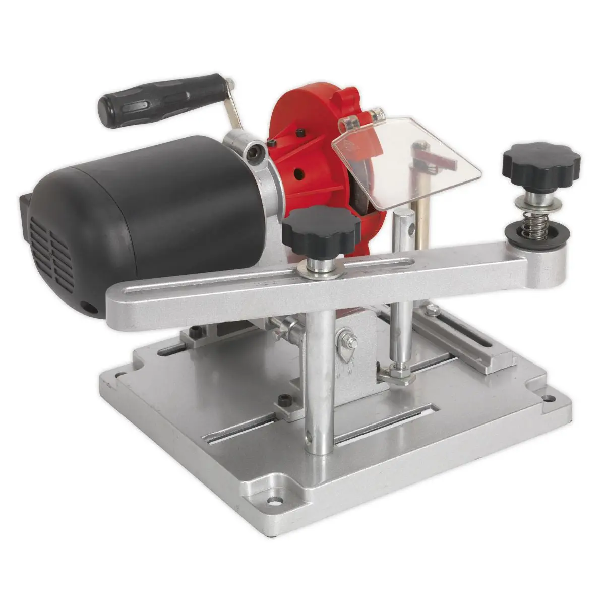Sealey Bench Mounted Saw Blade Sharpener 230V 110W Circular Sharpening Tool - Image 5