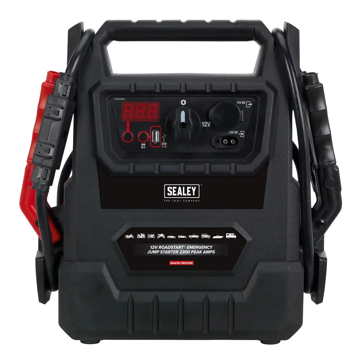 Sealey Schumacher RoadStart Emergency Jump Starter 12V 2300 Peak Amps DEKRA Approved - Image 3