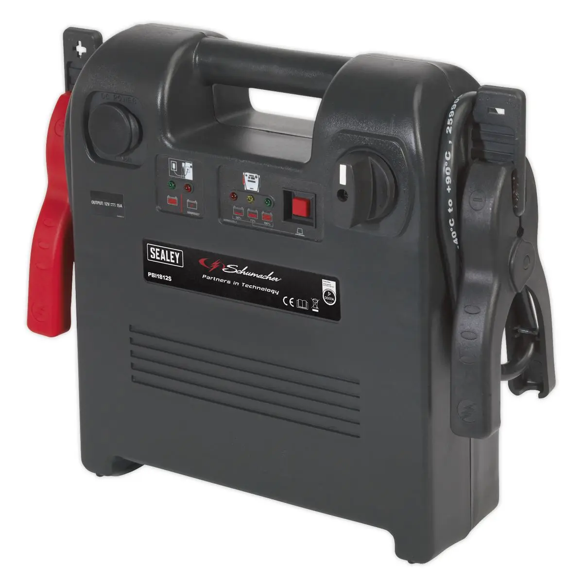 Sealey Schumacher Schumacher® RoadStart® Emergency Jump Starter 12V 1700 Peak Amps DEKRA Approved - Image 7